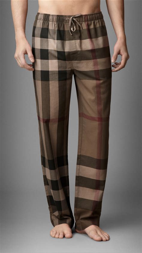 pijama burberry|men's burberry pajama pants.